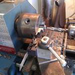 drilling out the frame bung