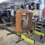 Setting the grille on