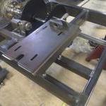 Bracing and motor plate