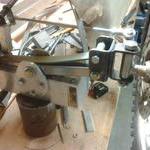 Left front suspension detail Independant control