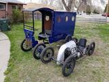 1911 CycleKart American Navy Blue And Brass Kelly Wood